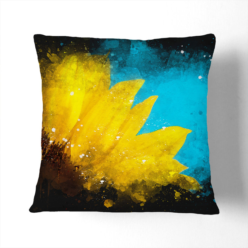 Square Throw Cushion, 40cm H x 40cm W x 15cm D