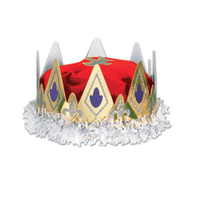 Royal Queen's Crown - Pack of 12