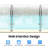 304 Stainless Steel Glass Railing Post Clamp Middle Post Balcony Stair Guardrail Support Column-60426988