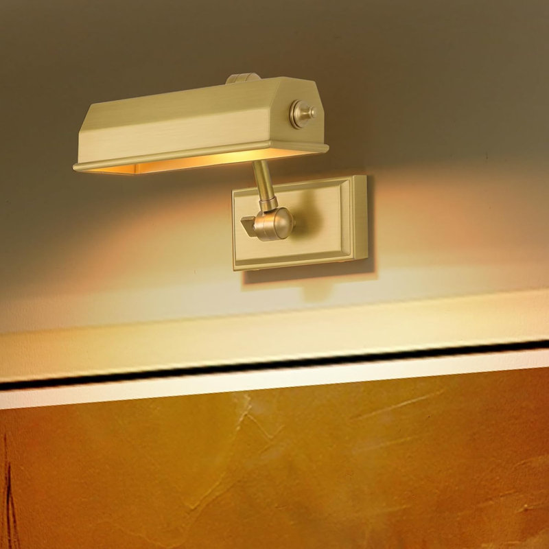 1-Light 8" Dimmable Dimmable Wall Mounted Picture Light