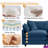 Bodhild Boneless Avrilynn 105" Modular Chenille Sectional Couch 3 Seater with Ottoman-2132327552