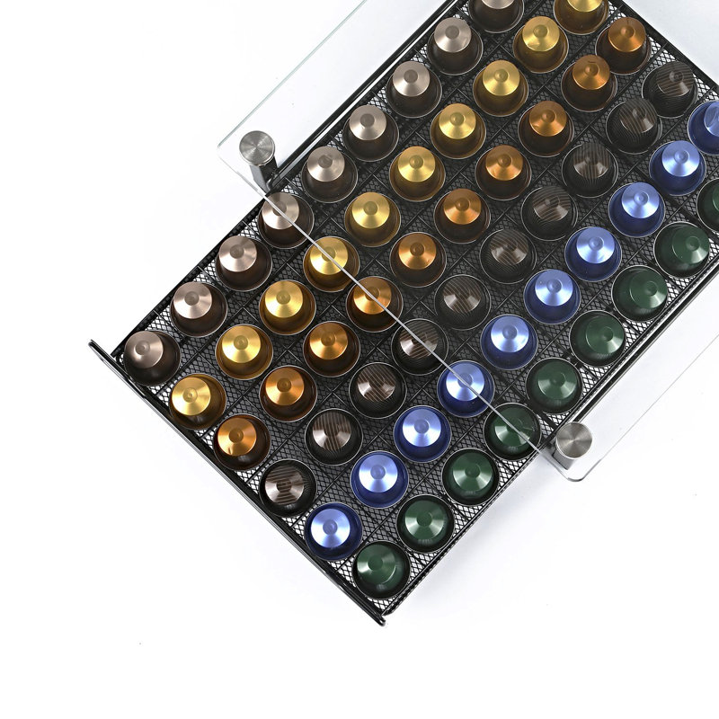 Rebrilliant Peeler Glass Coffee Pod Storage