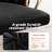 Velvet Swivel Bar Stools Set of 2, Modern  Upholstered Adjustable Height Counter Stools with Woven Backrest & Gold Base for Kitchen Counter Bar, balck-1382878993-1379695739