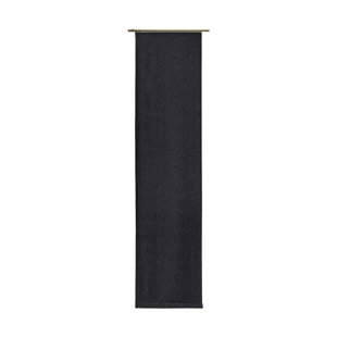 Garrity Polyester Blend Room Darkening Curtain Panel Pair Single Panel
