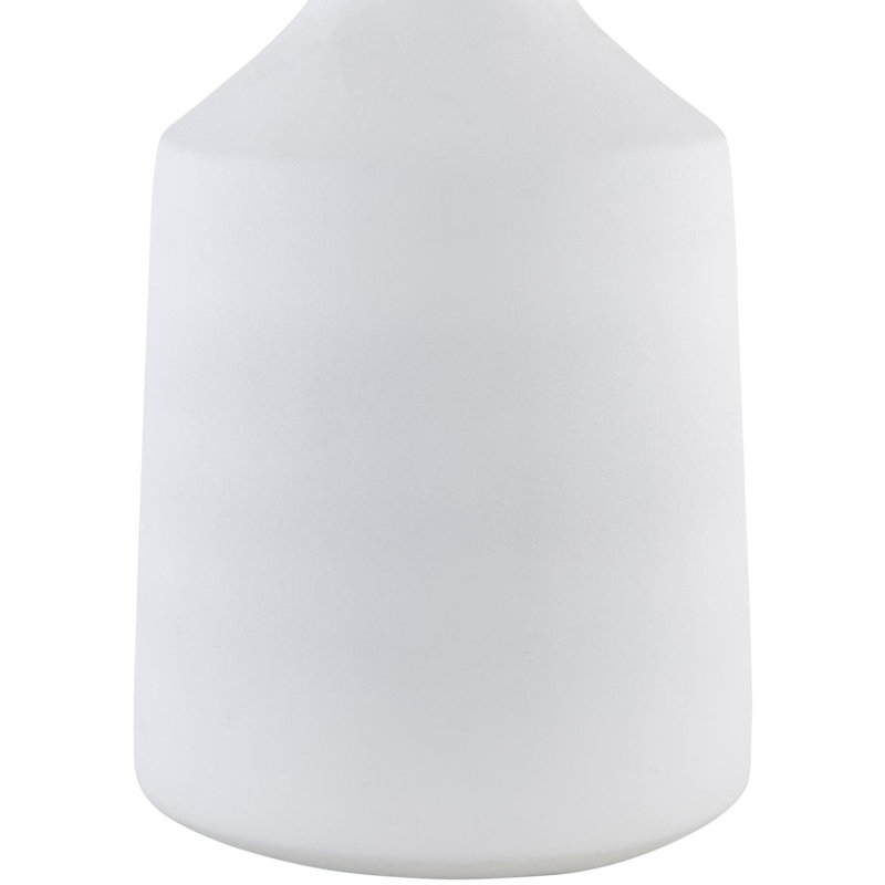 Lockwood Table Lamp, White, White