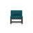 Smith Powder Coated Aluminum Outdoor Armless Lounge Chair , Sunbrella® Cushions Included-1763705671-1751938313
