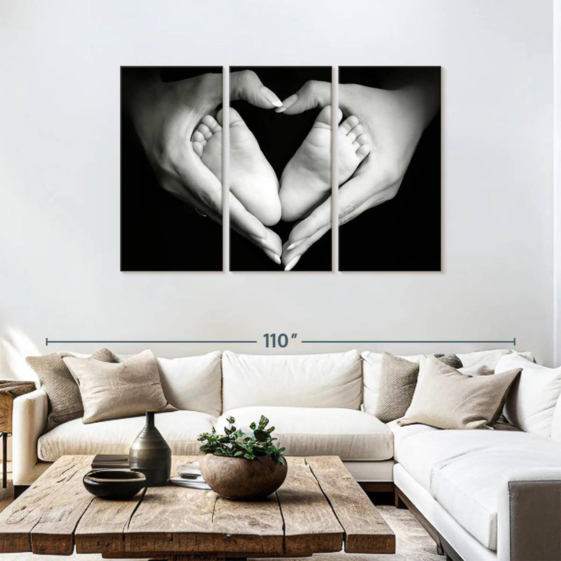 «Lelend Mom and Baby Love», H 48 po x l 74 po