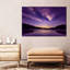 «Purple Night Sky» sur impression sur toile-647386788
