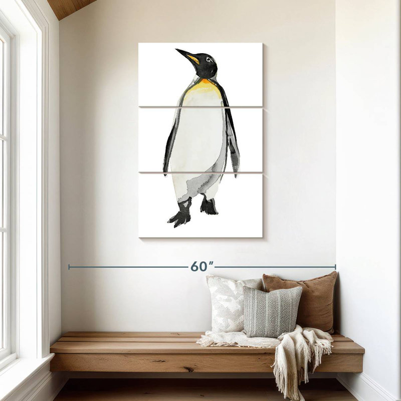 Brampt Penguin I, 45" H x 28" W