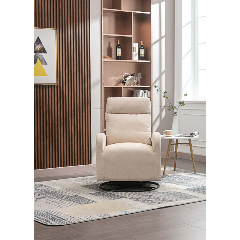 Chaise berçante, Polyester beige