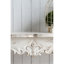 Console 46 po x 16,5 po x 30 po Slimline Whitewash, pour couloir, salon, chambre à coucher