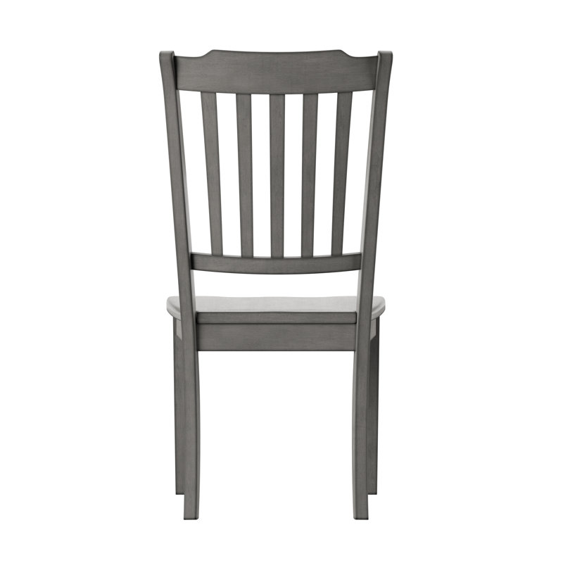 Alyra 6 - Person Four Leg Dining Set, Gray 