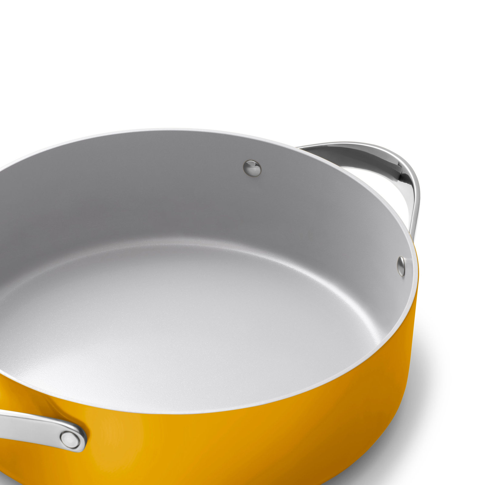 Nonstick Ceramic Braiser, Marigold