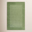Dolma Medium Green Hand-Loomed Wool Rug