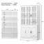 Garde-manger de 78,7 po Isabeau