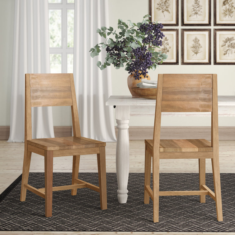 Alfa 8 Piece Solid Wood Dining Set