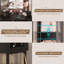 Dressing Table with Motion Sensor 3-colour lighting, Charging Socket, Storage Drawers and Stool-696398600