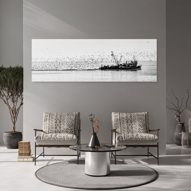 Art de la mer, H 20 po x l 60 po