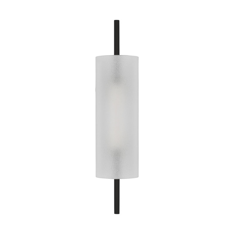 Trace 1 - Light LED Armed Sconce, Nightshade Black