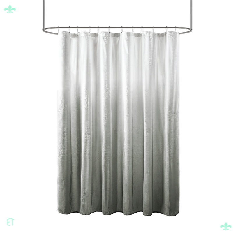 Sheeree Ombre Shower Curtain, Gray