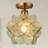 Hannelise Glass Semi Flush Mount-945503031