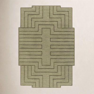 Loretto Hand-Loomed Geometric Area Rug