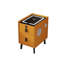 Table de chevet multifonctionnelle Katrinna Smart