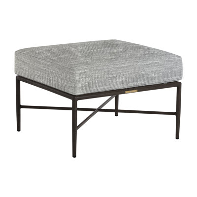 Carmel Outdoor Ottoman with Cushion