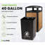Poubelle d'extérieur 40 gallons-87103227