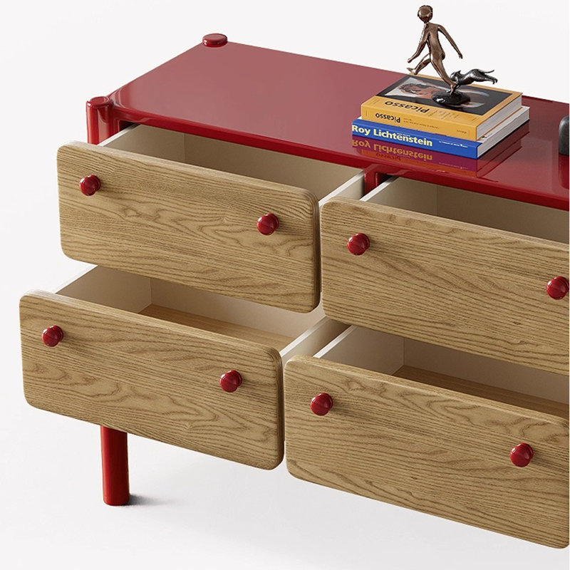 Armoire à tiroirs de style français de style Dopamine