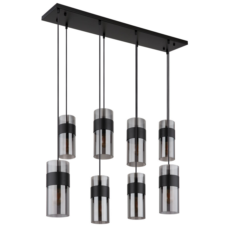 Natily 8 - Light Matte Black Pendant
