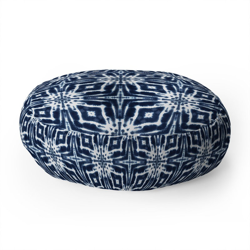 Coussin de plancher shibori Jacqueline Maldonado