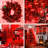 4 Pack 50 LED  Fairy Lights Battery Operated,  Christmas Fairy Lights,  String Lights For Bedroom Wedding Party Christmas Halloween Decorations-611634100