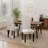  Luxe Upholstered Nailhead Dining Chairs Side Chairs (Set of 2)-1584389940