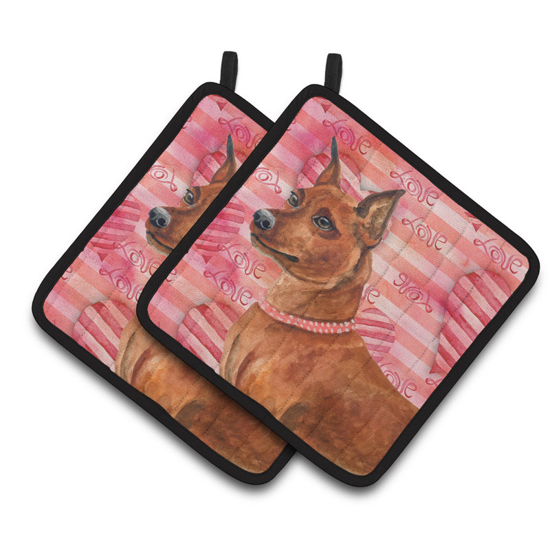 Caroline's Treasures Polyester Potholder Set