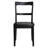 Imon 17.1" Wide Modern Farmhouse Style Curved Slat Back Dining Chairs-112510864