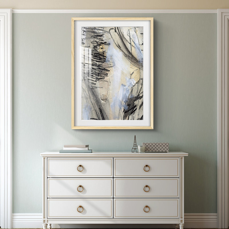 Masqué, notes, VIP, galerie supérieure, tendue, impression encadrée, Naturel, H 28,5 po x l 20,5 po