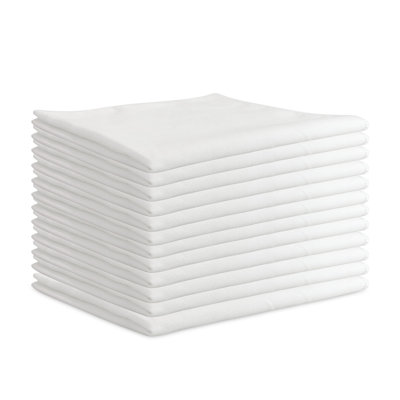 Lingettes nettoyantes pour fenêtre en microfibre Smart Choice (paquet de 12)