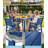 All-Weather Outdoor Dining Sets - Rust-Resistant Modern Outdoor Dining Sets For Backyard Garden Deck Poolside 4-Table 8-Chairs-126708469