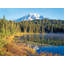 Mt. Rainier Autumn On Reflection Lake Print by Bruce Heinemann-65825186-65849376