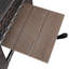 Fauteuil inclinable réglable avec rembourrage confortable pour bronzer