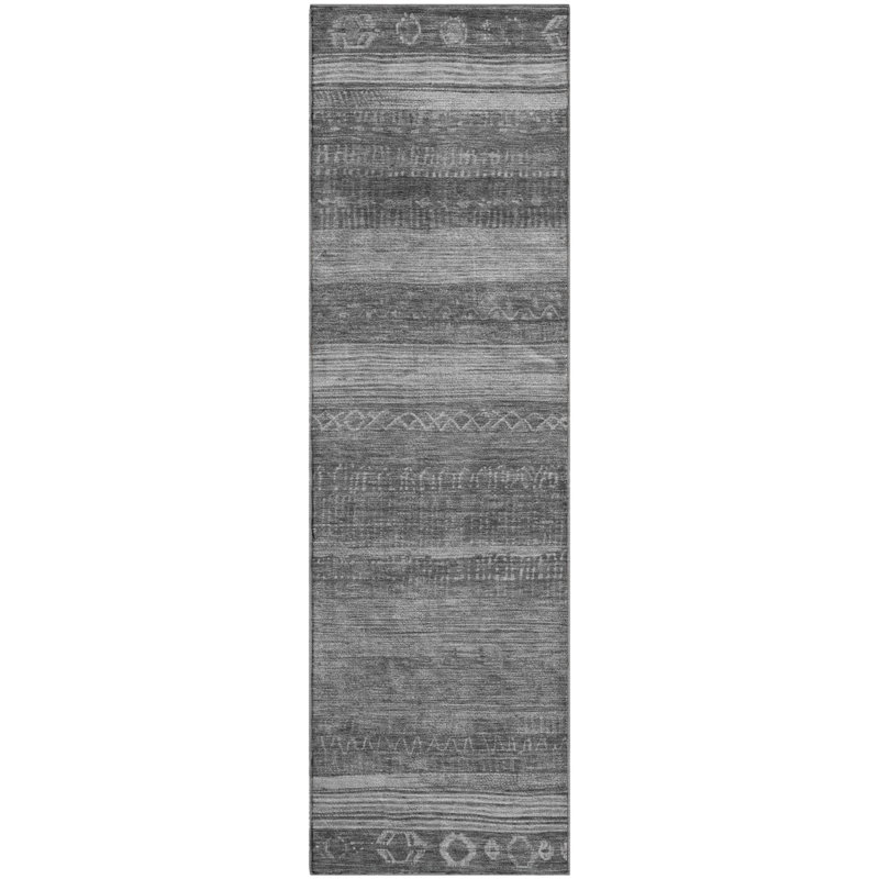 Premium Machine Washable Stallings AMF1847 Aztec Rug, Runner 2'3" x 7'6"