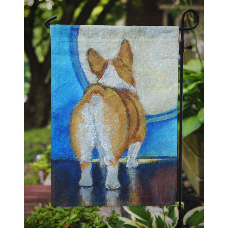 Drapeau de jardin Kaisya Corgi