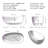 66.92'' x 32.28'' Soaking Solid Surface Bathtub