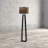 Caenada 62'' Black Traditional Floor Lamp