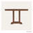 POLYWOOD Round Farmhouse Dining Table-21320341-21320343