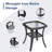 Two Swivel Chairs + A Side Table