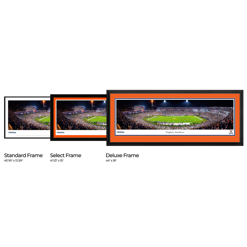 Virginia Cavaliers Football - Standard Frame