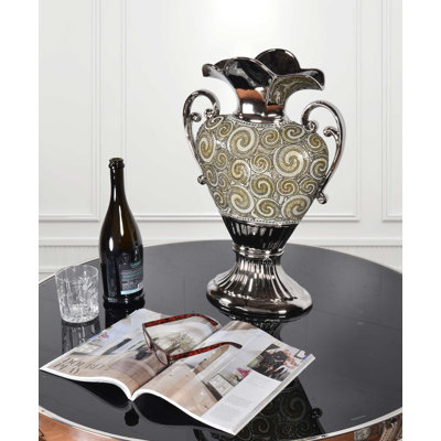 Solomon Handmade Porcelain China Table Vase