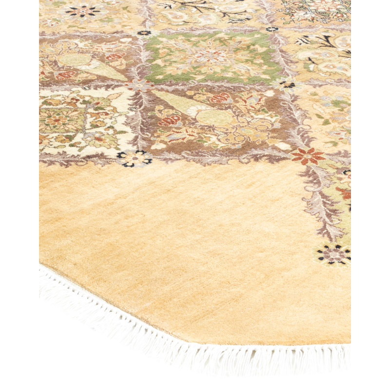 Classic One-of-a-Kind 8' 1" X 8' 1" Hand Knotted Area Rug